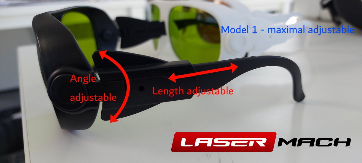 Safety eyewear for laser welding and laser cleaning Safety goggles for laser welding and laser
